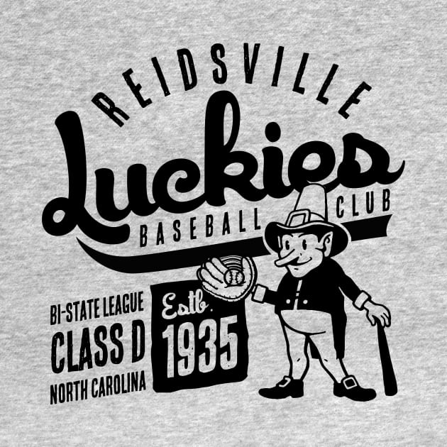 Reidsville Luckies Baseball by MindsparkCreative